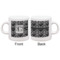 Custom Design - Single Shot Espresso Cup - Single - Front & Back