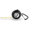 Custom Design - 6ft Pocket Tape Measure w/ Carabiner Hook - Front