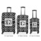 Custom Design - Luggage Bags all sizes - With Handle