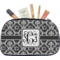 Monogrammed Damask Makeup / Cosmetic Bag - Medium (Personalized)