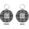 Custom Design - Circle Keychain (Front + Back)