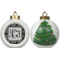 Custom Design - Ceramic Christmas Ornament - X-Mas Tree (APPROVAL)