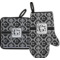 Custom Design - Neoprene Oven Mitt and Pot Holder Set