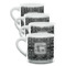 Custom Design - Double Shot Espresso Mugs - Set of 4 Front