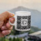 Custom Design - Single Shot Espresso Cup - Lifestyle in Hand