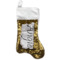 Custom Design - Gold Sequin Stocking - Front