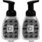 Custom Design - Foam Soap Bottle - Black - Front & Back