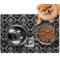 Custom Design - Dog Food Mat - Small LIFESTYLE