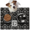 Custom Design - Dog Food Mat - Medium LIFESTYLE