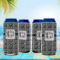 Custom Design - Can Cooler - 16oz - Set of 4 - In Context