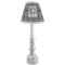 Custom Design - Chandelier Lamp Shade - Lifestyle (On candle stick)