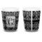 Custom Design - Ceramic Shot Glass - White - Front & Back