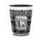 Custom Design - Ceramic Shot Glass - Two Tone - Front