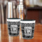 Custom Design - Ceramic Shot Glass - Two Tone - Lifestyle