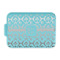 Custom Design - Aluminum Baking Pan - Teal Lid - FRONT