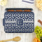 Custom Design - Aluminum Baking Pan - Navy Lid - LIFESTYLE