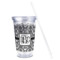 Custom Design - Acrylic Tumbler - Full Print - Front straw out