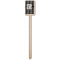 Custom Design - Wooden 6.25" Stir Stick - Rectangular - Single Stick