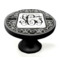 Custom Design - Black Custom Cabinet Knob (Side)