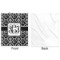 Custom Design - Minky Blanket - 50"x60" - Single Sided - Front & Back