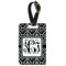 Custom Design - Metal Luggage Tag - With Strap