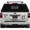 Custom Design - Personalized Square Car Magnets on Ford Explorer