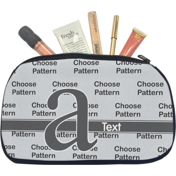 Custom Design Your Own Makeup / Cosmetic Bag - Medium