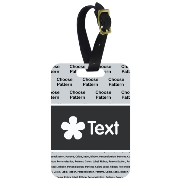 Custom Design Your Own Metal Luggage Tag
