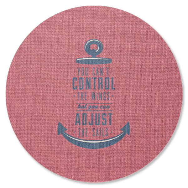 Custom Design Your Own Round Rubber Backed Coaster - Single