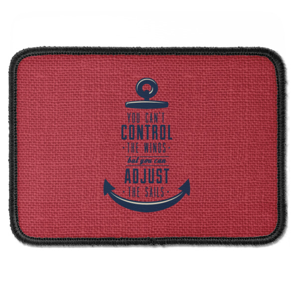 Custom Design Your Own Iron On Rectangle Patch