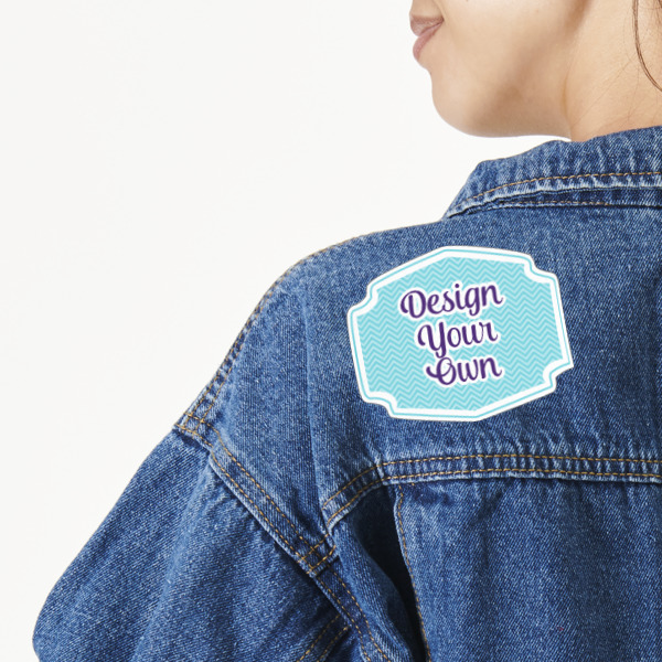 Custom Design Your Own Twill Iron On Patch - Custom Shape