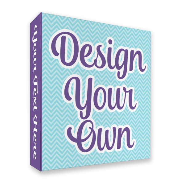 Custom Design Your Own 3-Ring Binder - Full Wrap - 2"