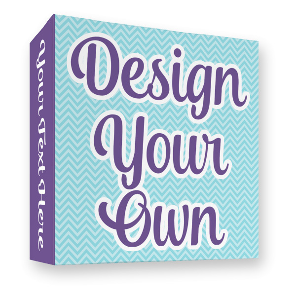 Custom Design Your Own 3-Ring Binder - Full Wrap - 3"