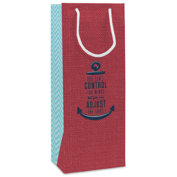 Custom Design Your Own Wine Gift Bags - Matte