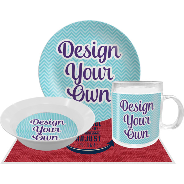Custom Design Your Own Dinner Set - Single 4 Pc Setting