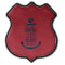 Custom Design - Iron On Patch - Shield - Style C - Front