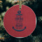 Custom Design - Frosted Glass Ornament - Round (Lifestyle)