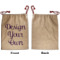 Custom Design - Santa Bag - Approval - Front