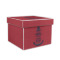 Custom Design - Gift Boxes with Lid - Canvas Wrapped - Large - Front/Main