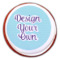 Custom Design - Printed Icing Circle - Large - On Cookie