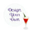 Custom Design - Drink Topper - Medium - Single with Drink