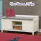 Custom Design - Wall Name Decal Above Storage bench