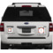 Custom Design - Personalized Square Car Magnets on Ford Explorer