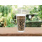 Custom Design - Double Wall Tumbler with Straw - Lifestyle