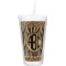 Custom Design - Double Wall Tumbler with Straw - Front