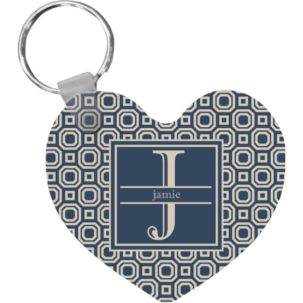 Custom Design Your Own Heart Plastic Keychain