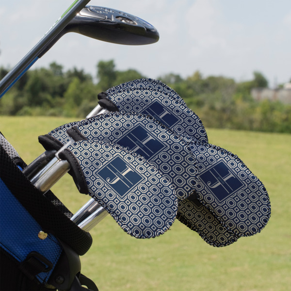 Custom Design Your Own Golf Club Iron Cover - Set of 9