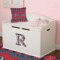 Custom Design - Wall Letter Decal Small on Toy Chest