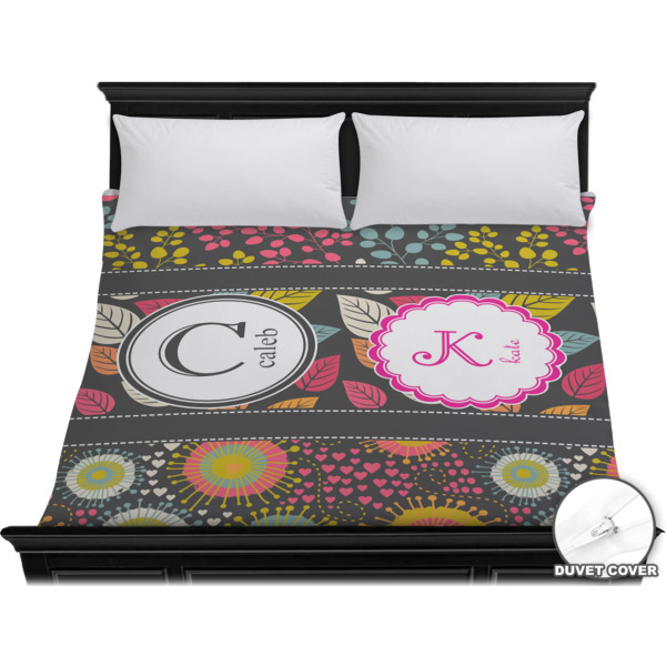 Custom Design Your Own Duvet Cover - King