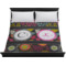 Custom Design - Duvet Cover - King - On Bed - No Prop